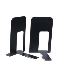 APOYALIBROS METALICO Q-CONNECT KF00837 NEGRO JUEGO 165X127X165MM