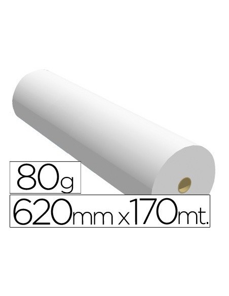 PAPEL REPROGRAFIA PPC PARA PLANOS 620X170MT 80GR