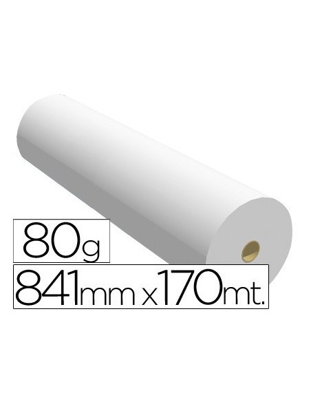 PAPEL REPROGRAFIA PPC PARA PLANOS 841X170MT 80GR