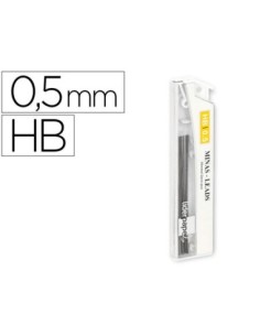 MINAS LIDERPAPEL GRAFITO 0,5 MM HB TUBO DE 12 MINAS