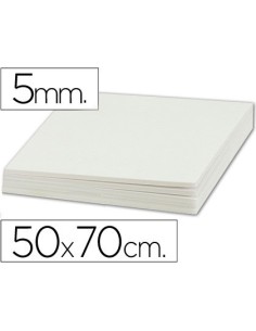 CARTON PLUMA LIDERPAPEL DOBLE CARA 50X70 CM ESPESOR 5 MM