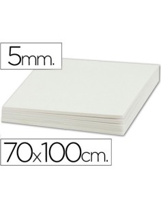 CARTON PLUMA LIDERPAPEL DOBLE CARA 70X100 ESPESOR 5 MM
