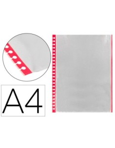 RECAMBIO FUNDA LIDERPAPEL INTERCAMBIABLES DIN A4 BORDES SURTIDOS BOLSA DE 10 UNIDADES