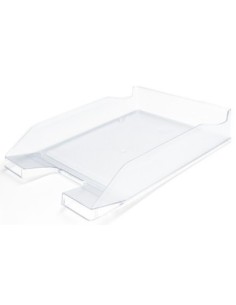 BANDEJA SOBREMESA PLASTICO Q-CONNECT TRANSPARENTE 240X70X340 MM