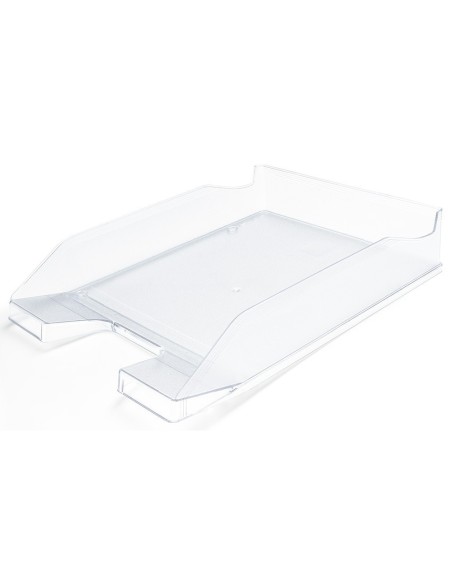BANDEJA SOBREMESA PLASTICO Q-CONNECT TRANSPARENTE 240X70X340 MM