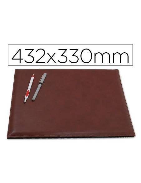 VADE SOBREMESA Q-CONNECT POLIPIEL 432X330 MM FABRICADO EN UBRIQUE