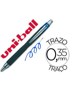 BOLIGRAFO UNI-BALL JETSTREAM SXN-210 RETRACTIL TINTA HIBRIDA COLOR AZUL