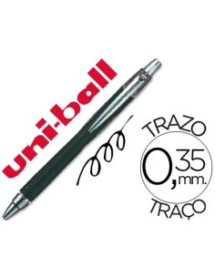 BOLIGRAFO UNI-BALL JETSTREAM SXN-210 RETRACTIL TINTA HIBRIDA COLOR NEGRO