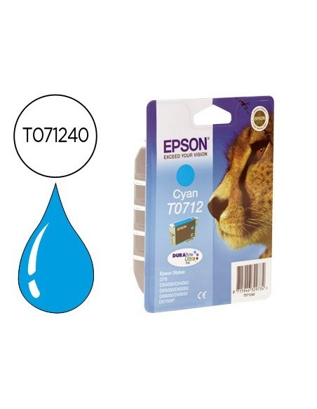 INK-JET EPSON STYLUS D78 DX400 0 D4050 DX5000 DX5050 DX6000 DX6050 DX7000F CIAN
