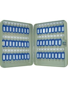 ARMARIO METALICO PORTALLAVES Q-CONNECT 300X240X60 MM PARA 54 LLAVES