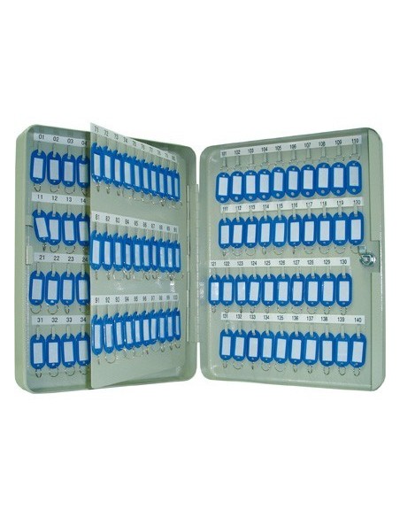 ARMARIO METALICO PORTALLAVES Q-CONNECT 370X280X80 MM PARA 140 LLAVES