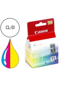 INK-JET CANON IP2200/6210D/ 6220D MP150/170/450 TRICOLOR ALTO RENDIMIENTO CL-51
