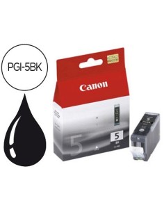 INK-JET CANON IP3300 4200 4300 5200 5200R 5300 MP500 530 600 800 810 IX4000 5000 NEGRAGRAN CAPACIDAD PGI-5BK