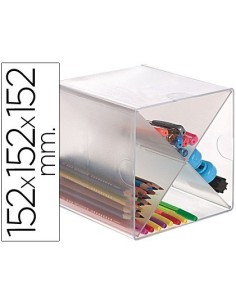 ARCHICUBO ARCHIVO 2000 ASPA ORGANIZADOR MODULAR PLASTICO 150X150X155 MM INCLUYE 2 CLIPS DE SUJECION