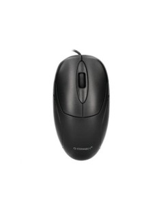 RATON Q-CONNECT OPTICO 800 DPI USB 1,5 GHZ NEGRO
