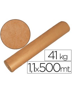 PAPEL KRAFT MARRON BOBINA 1,10 MT X 500 MTS ESPECIAL PARA EMBALAJE