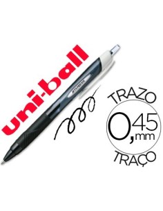 BOLIGRAFO UNI-BALL JET STREAM SPORT SXN-150 TINTA HIBRIDA NEGRO