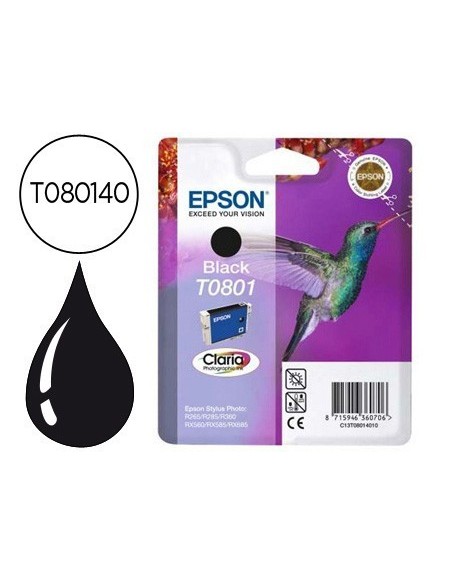 INK-JET EPSON STYLUS PHOTO R265/R360 RX560 NEGRO