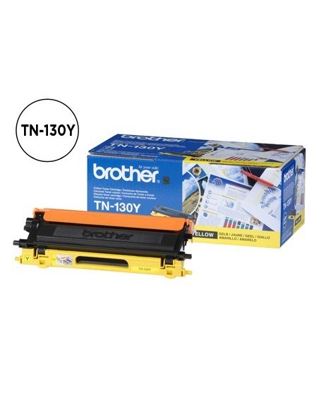 TONER BROTHER TN-130Y HL-4040CN/4050CDN/4070CDW DCP-9040/9045 MFC-9440/9840 AMARILLO -1.500@5%-