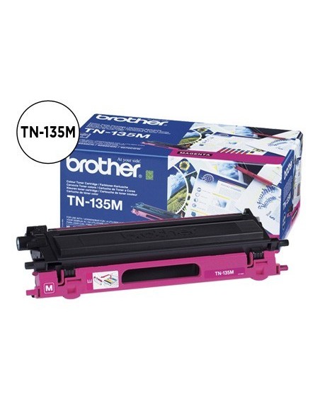 TONER BROTHER TN-135M HL-4040CN/4050CDN/4070CDW DCP-9040/9045 MFC-9440/9840 MAGENTA -4.000@5%-