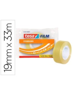 CINTA ADHESIVA TESA STANDARD 33 MT X 19 MM