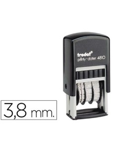 FECHADOR TRODAT ENTINTAJE AUTOMATICO 3.8 MM PRINTY 4810