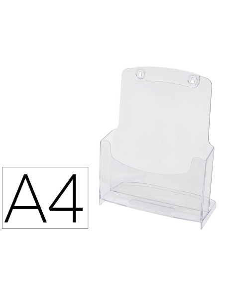 EXPOSITOR SOBREMESA Q-CONNECT METACRILATO A4 REF.5753