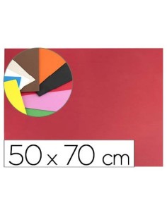 GOMA EVA LIDERPAPEL 50X70CM 60G/M2 ESPESOR 1.5MM ROJO