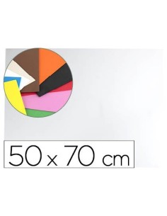 GOMA EVA LIDERPAPEL 50X70CM 60G/M2 ESPESOR 1.5MM BLANCO