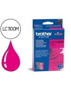 INK-JET BROTHER LC-1100M MAGENTA 325 PAG