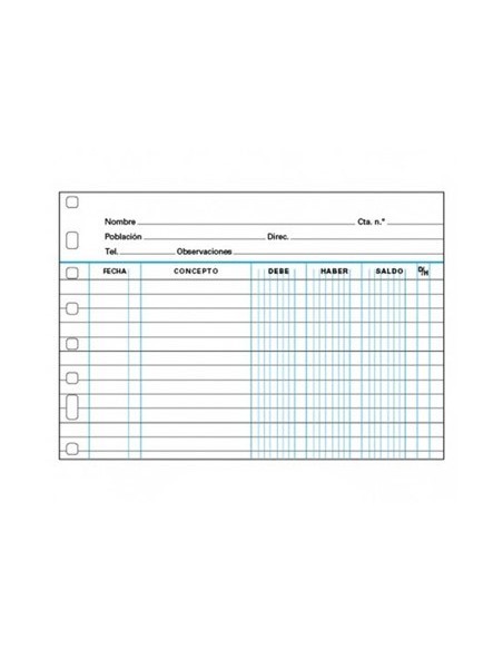 RECAMBIO MULTIFIN 3003 CUARTO APAISADO CUENTAS CORRIENTES