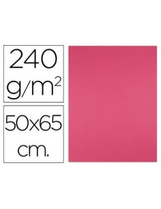 CARTULINA LIDERPAPEL 50X65 CM 240G/M2 FUCSIA