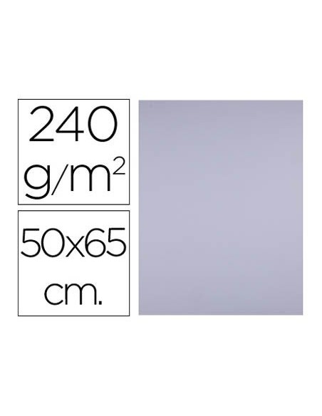 CARTULINA LIDERPAPEL 50X65 CM LILA 240 GR UNIDAD