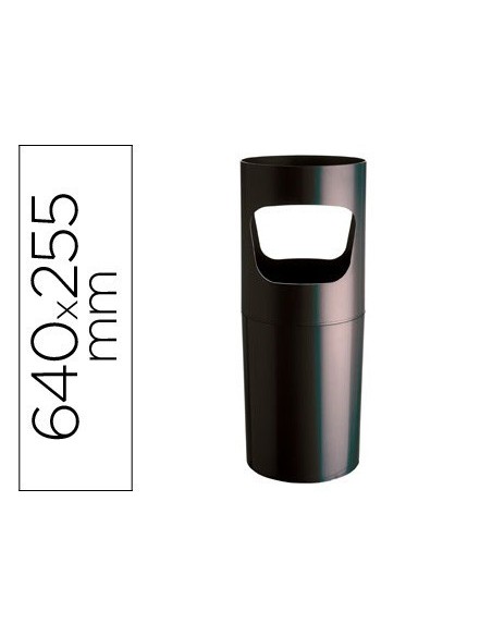 PARAGUERO PLASTICO NEGRO 255 DIAMETROX640 MM