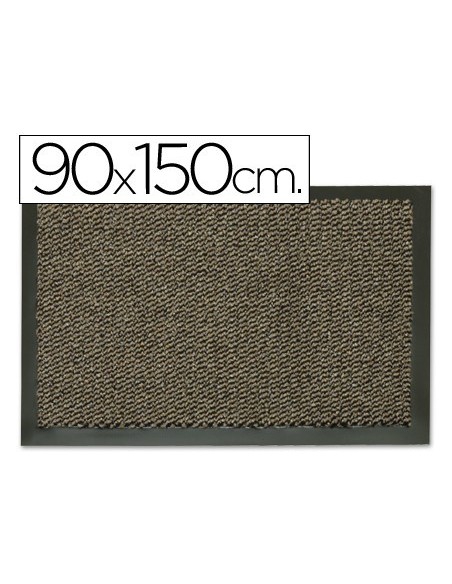 ALFOMBRA FAST-PAPERFLOW ANTIPOLVO GRIS BASIC 90X150 CM