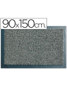 ALFOMBRA FAST-PAPERFLOW ANTIPOLVO LAVABLE GRIS 90X150 CM