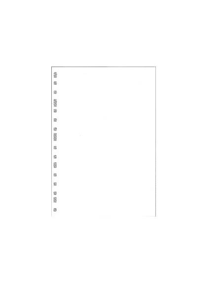 RECAMBIO MULTIFIN 3005 FOLIO NATURAL LISO BLANCO