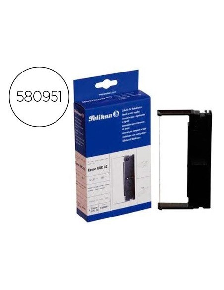 CINTA IMPRESORA PELIKAN PARA EPSON ERC 32 VIOLETA