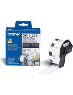 ETIQUETA BROTHER DK-11221 23X23 MM 1000 ETQ PARA IMPRESORAS QL
