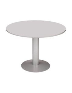 MESA REUNION REDONDA MEETING 3005AT01 ESTRUCTURA ALUMINIO TABLERO HAYA 100 CM DIAMETRO