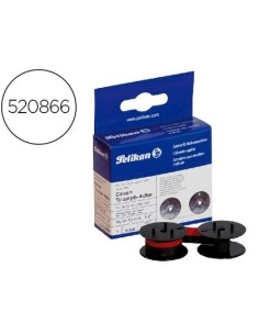 CINTA PARA MAQUINA PELIKAN GRUPO 51 NYLON NEGRO/ROJO