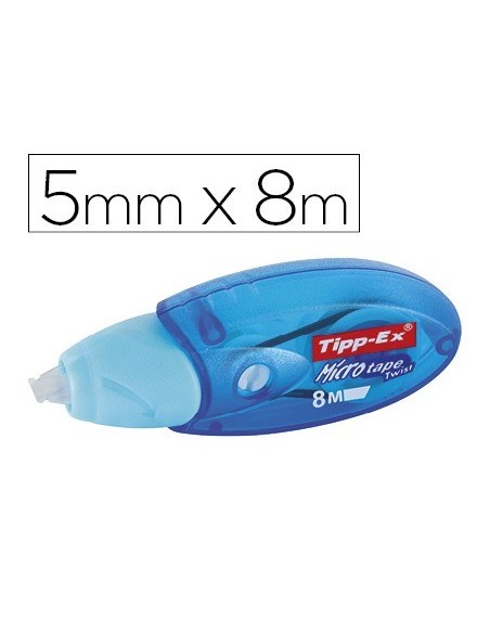 CORRECTOR TIPP-EX MICRO TAPE TWIST 5 MM X 8 MT