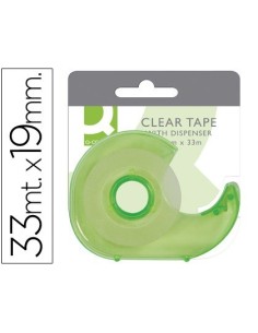 MINIPORTARROLLO Q-CONNECT PARA CINTA DE 33 MT X 19 MM