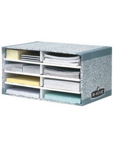 MODULO CLASIFICADOR CARTON FELLOWES CON 8 COMPARTIMENTOS 490X310X260MM