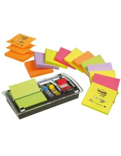 BLOC DE NOTAS ADHESIVAS QUITA Y PON POST-IT DISPENSADOR DE INDEX