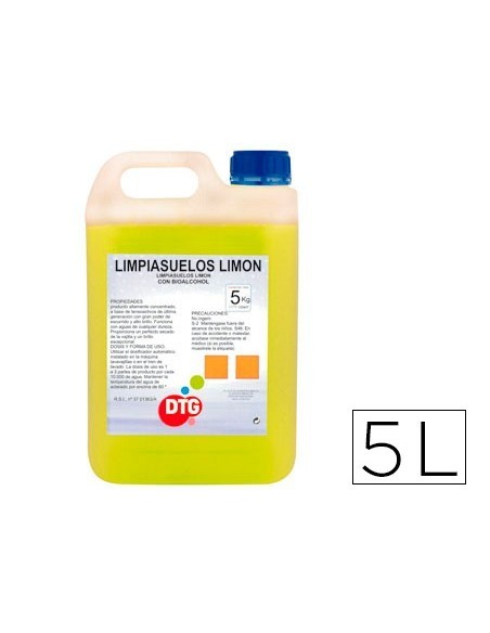 LIMPIASUELOS LIMON GARRAFA 5 LITROS