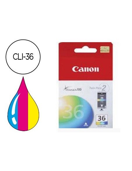 INK-JET CANON CLI-36 TRICOLOR PIXMA MINI 260 IP100