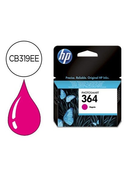 INK-JET HP 364 MAGENTA PHOTOSMART PREMIUM -C309A/ SERIES C5300 /C6300/ B8500/D5400 -300PAG