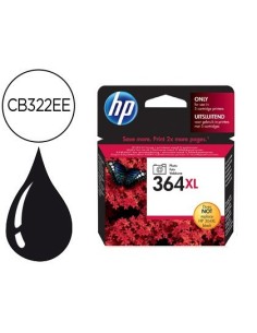 INK-JET HP 364XL NEGRO FOTO PHOTOSMART PREMIUM - C309A / SERIES C5300 / C6300 / B8500/D5400 -290 FOTOGRAFIAS-
