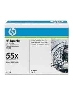 TONER HP 55X NEGRO -12500PAG- P3015X